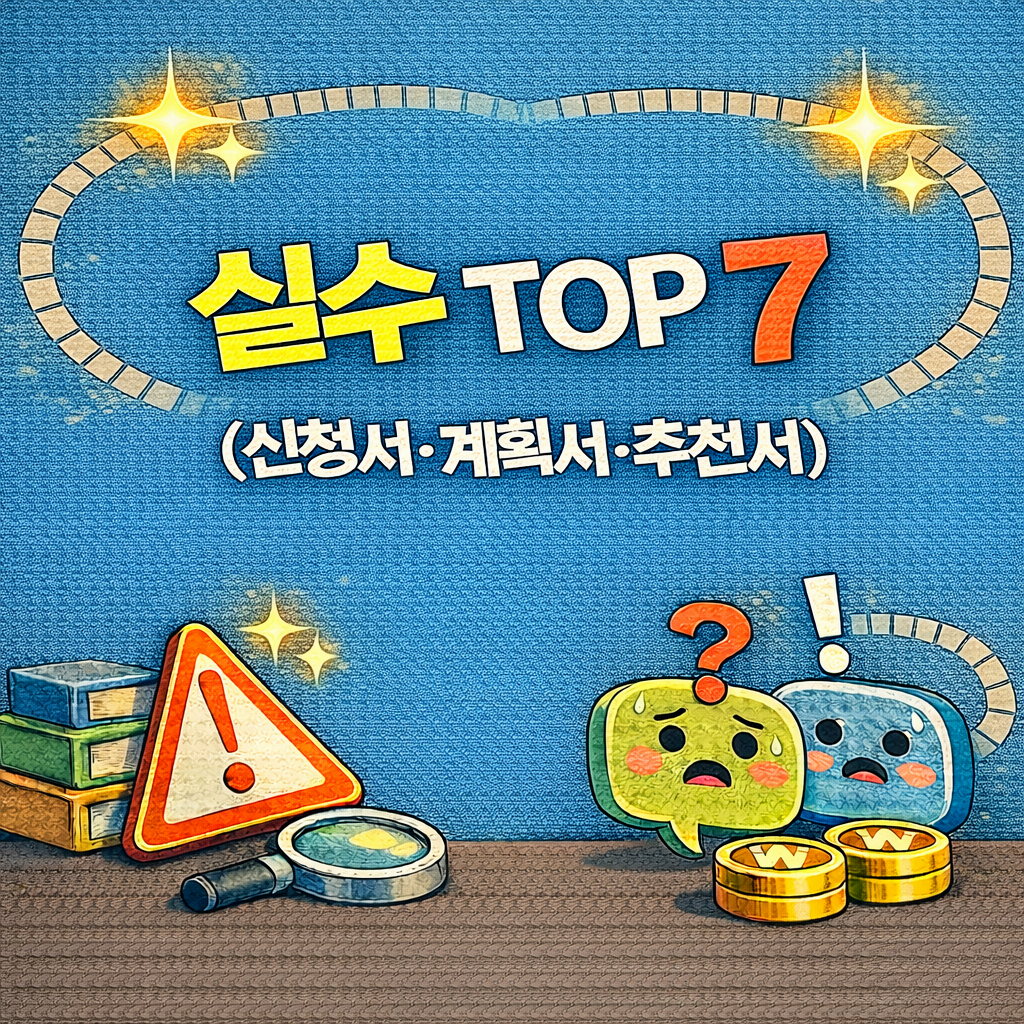 실수 TOP 7