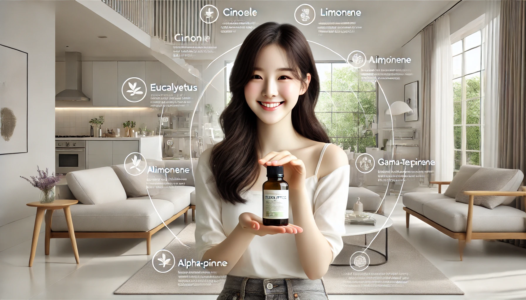 유칼립투스 오일의 주요 성분과 영양 정보