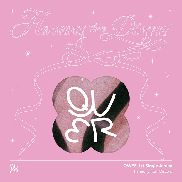 QWER 싱글 1집 'Harmony from Discord'(하모니 프롬 디스코드) 앨범 커버 [사진=타마고 프로덕션]