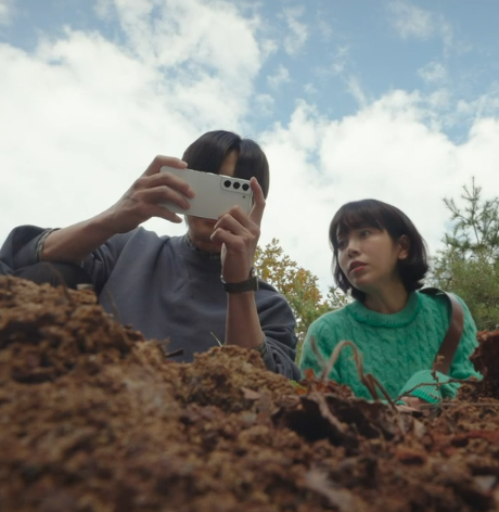 힙하게 한지민 니트