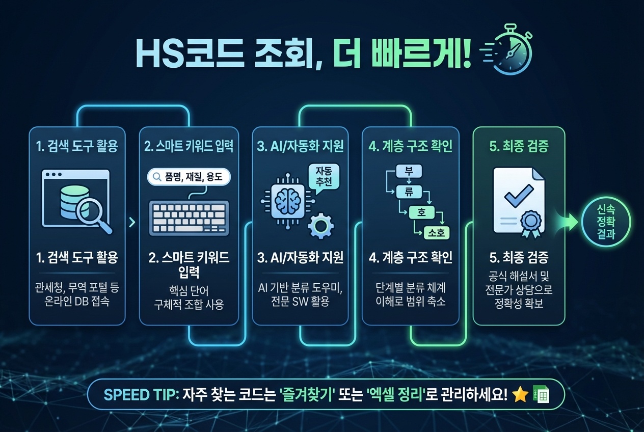 HS코드 조회방법