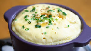 폭신하게 요리한 계란찜 완성 모습