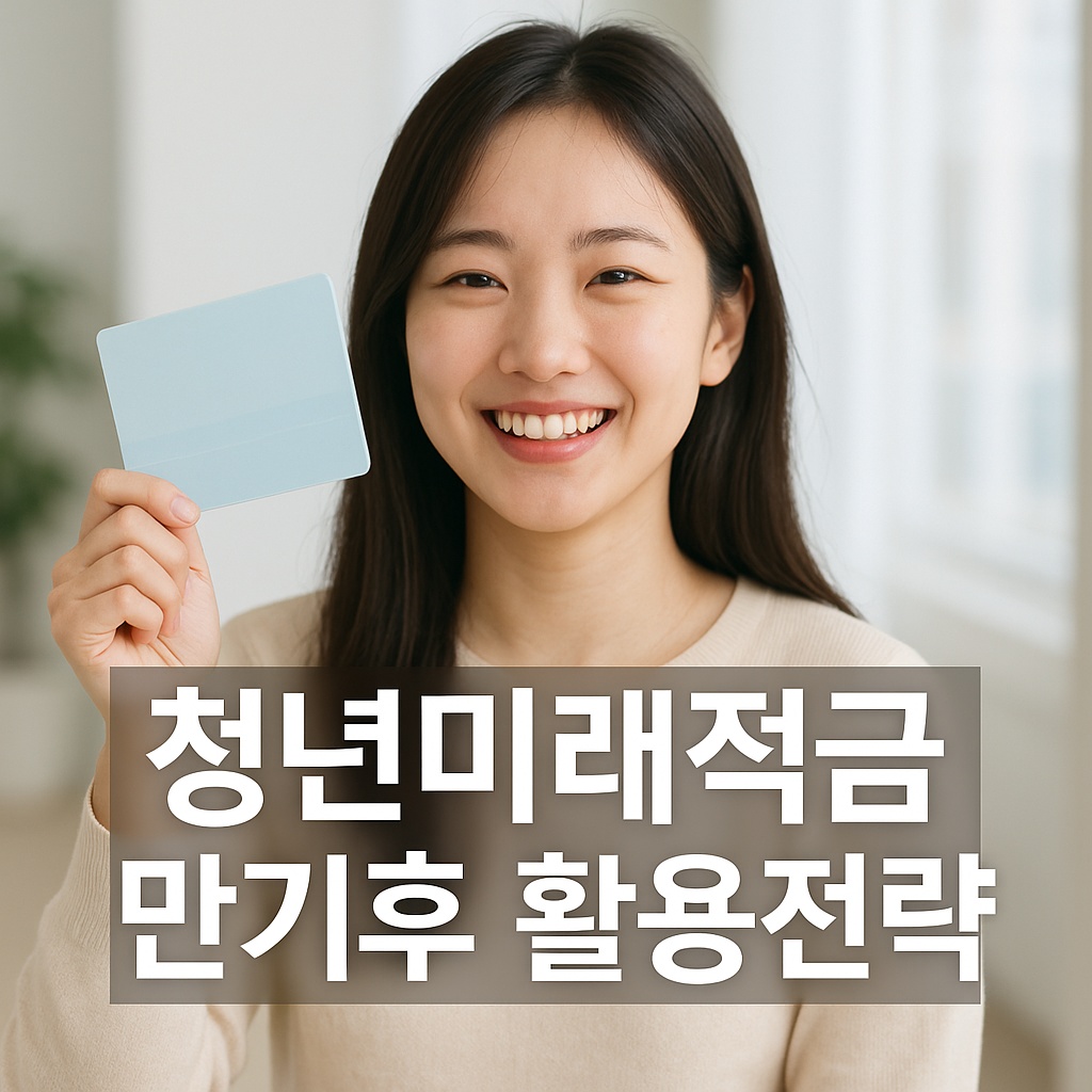 청년미래적금 만기 후 자금 활용 전략