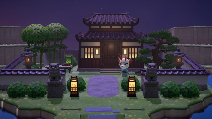 요비 동양풍 스테이지와 마음을 담은 노래
모동숲 해피홈 파라다이스