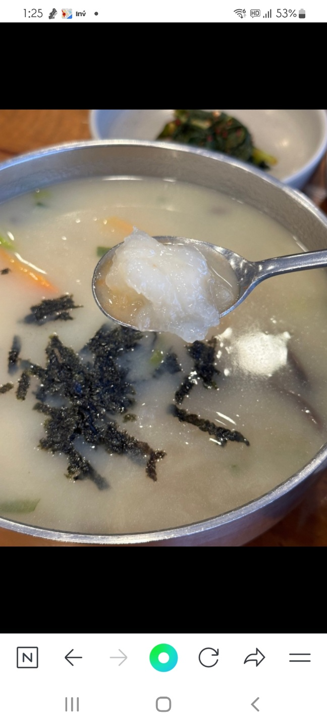 메밀옹심이칼국수