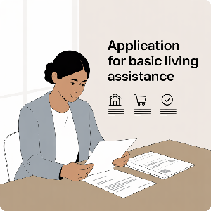 기초생활수급자 신청방법 이미지