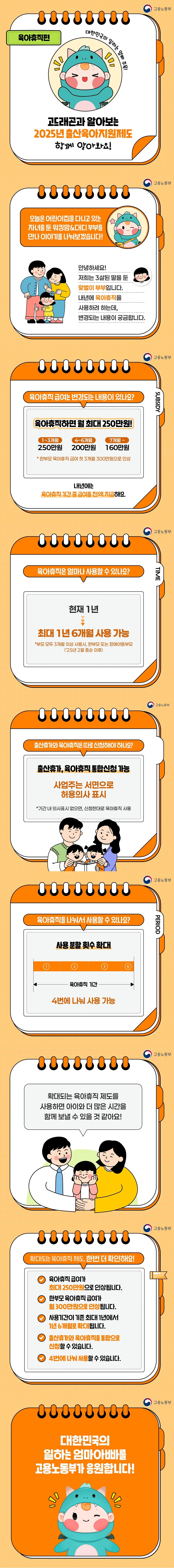 2025 육아휴직 총정리