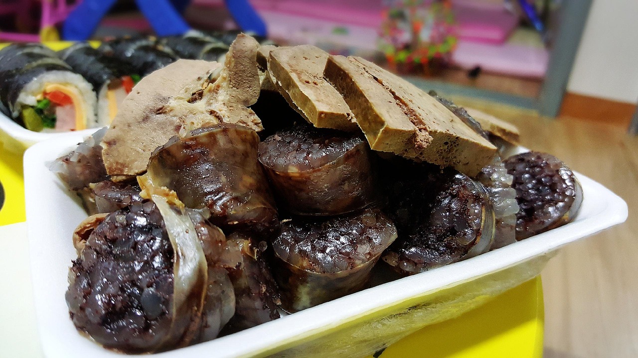 비건 순대 관련 사진