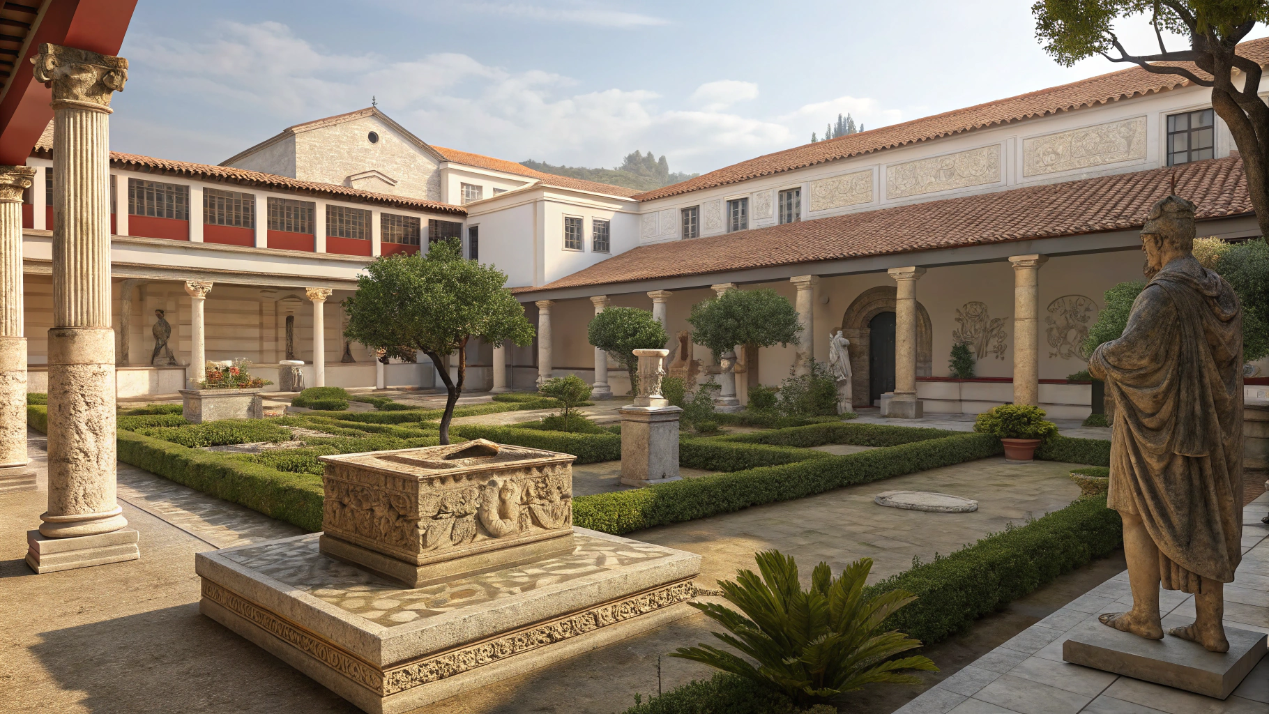 바르셀루스 수도원 사진