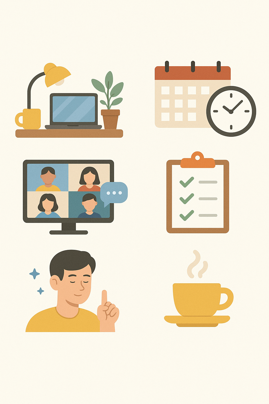 집중력 유지와 성과 향상을 위한 원격 근무 생산성 전략