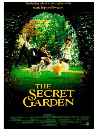영화 비밀의 화원 포스터.