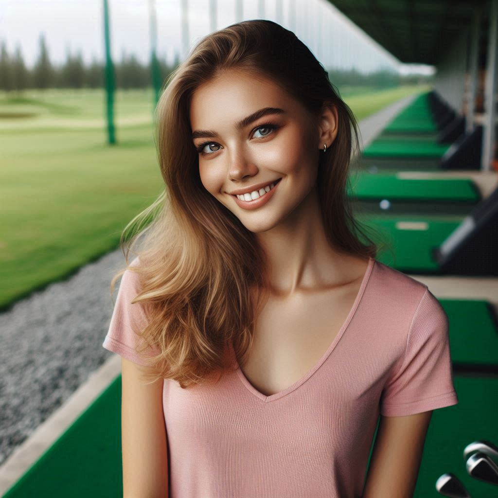 실외골프연습장 배경