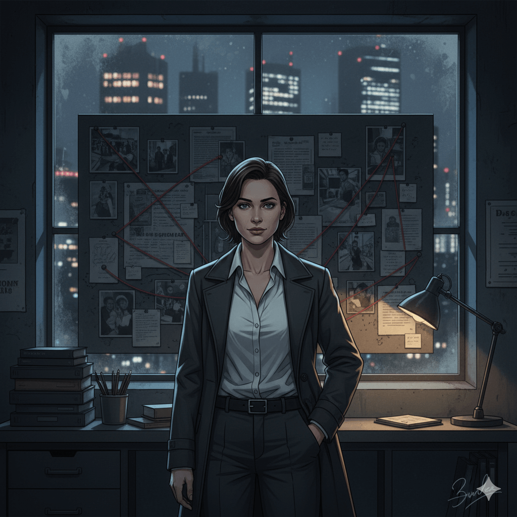 여성 탐정 캐릭터