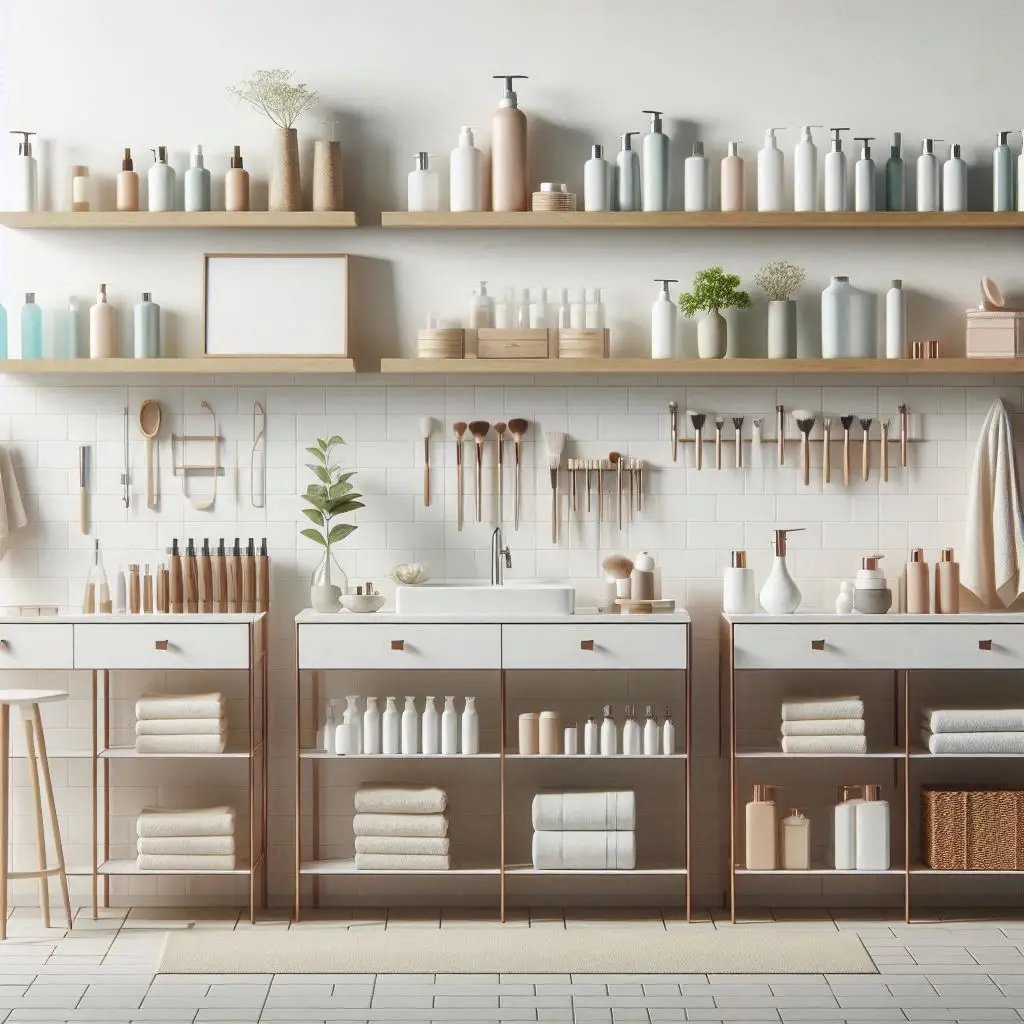 피부,체형관리 샵 배경