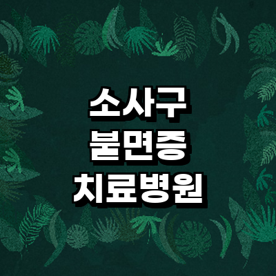 부천 소사구 불면증