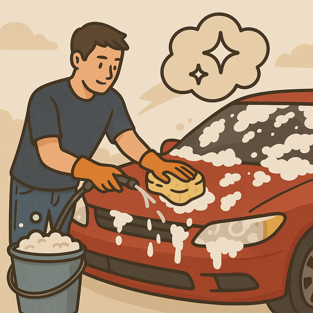 셀프 세차 꿀팁