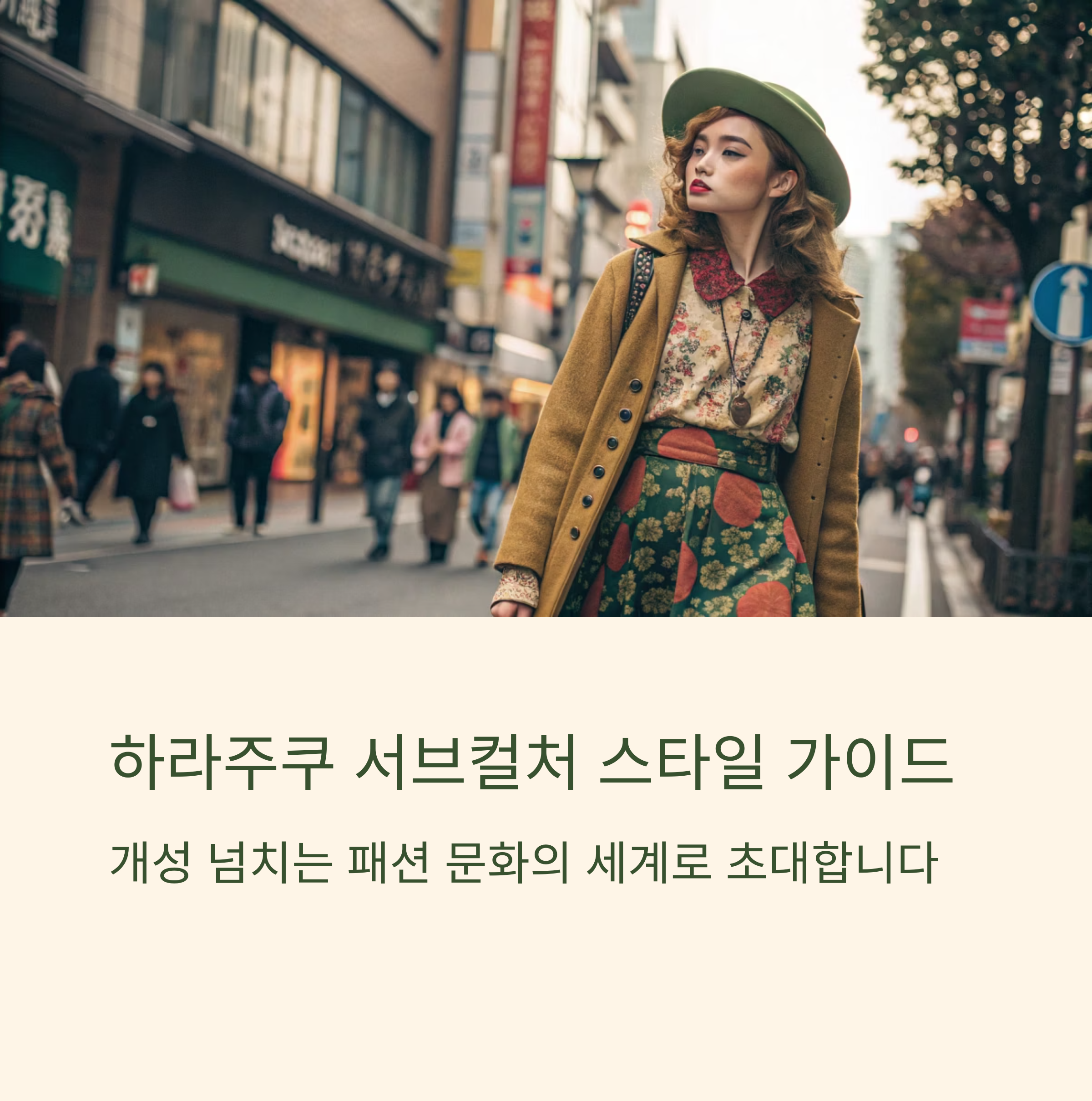 하라주쿠 스타일 가이드 – 개성 넘치는 패션 문화
