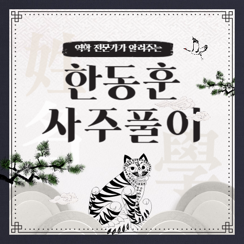 한동훈 사주풀이 정치적 운명과 대권 가능성 리더십