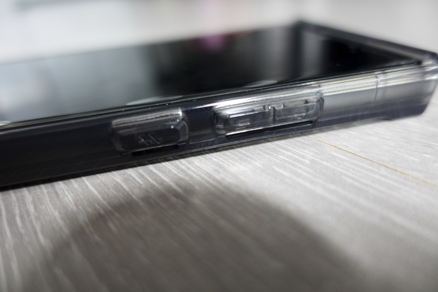 갤럭시s23울트라그린 실착 버튼부