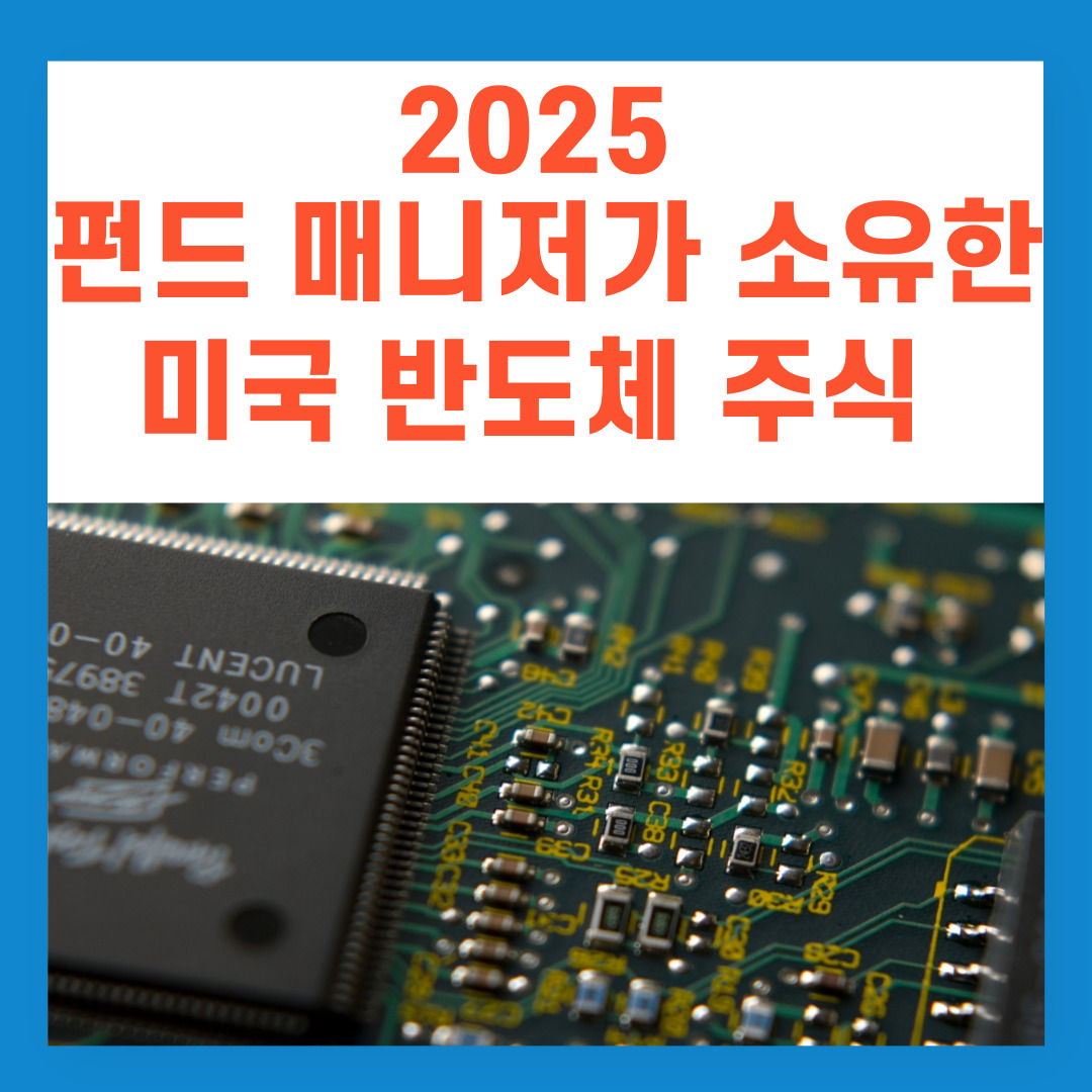 2025 펀드 매니저가 소유한 미국 반도체 주식