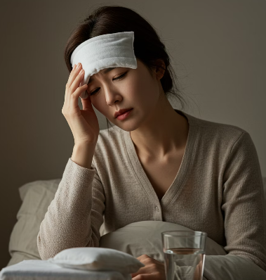 더위먹었을 때 두통