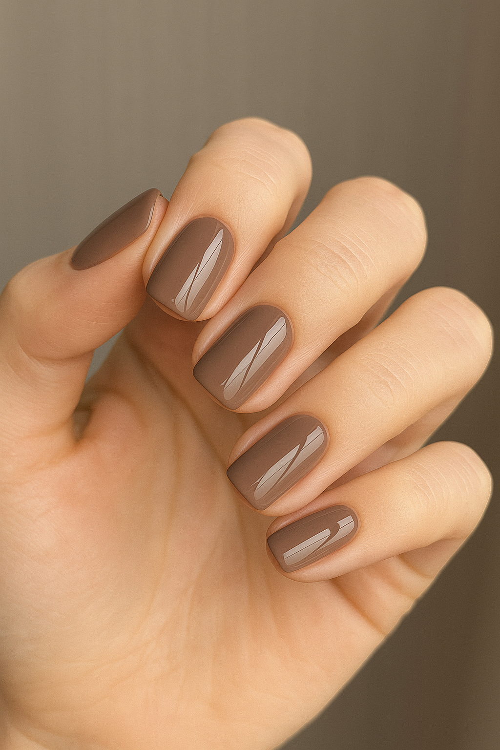 모카브라운 네일