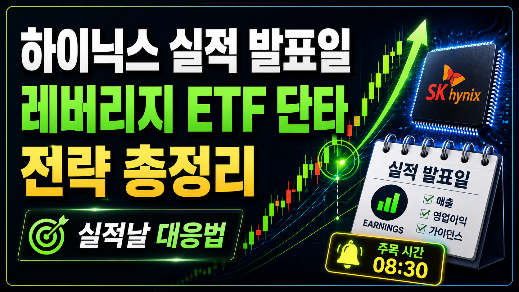 하이닉스 실적 발표일 레버리지 ETF 단타 전략 총정리