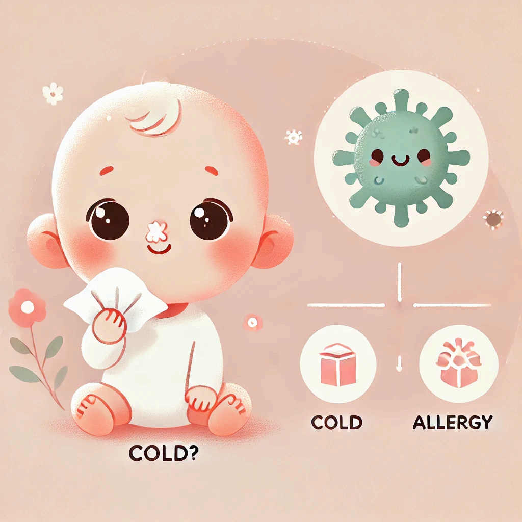 🤧 아기 감기일까? 알레르기일까?