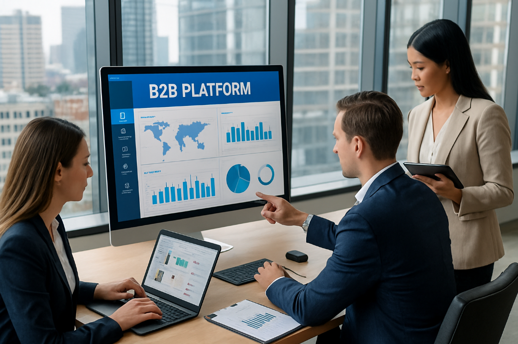 버티컬통합 플랫폼 구축으로 B2B 거래 중개 및 통합 서비스 제공