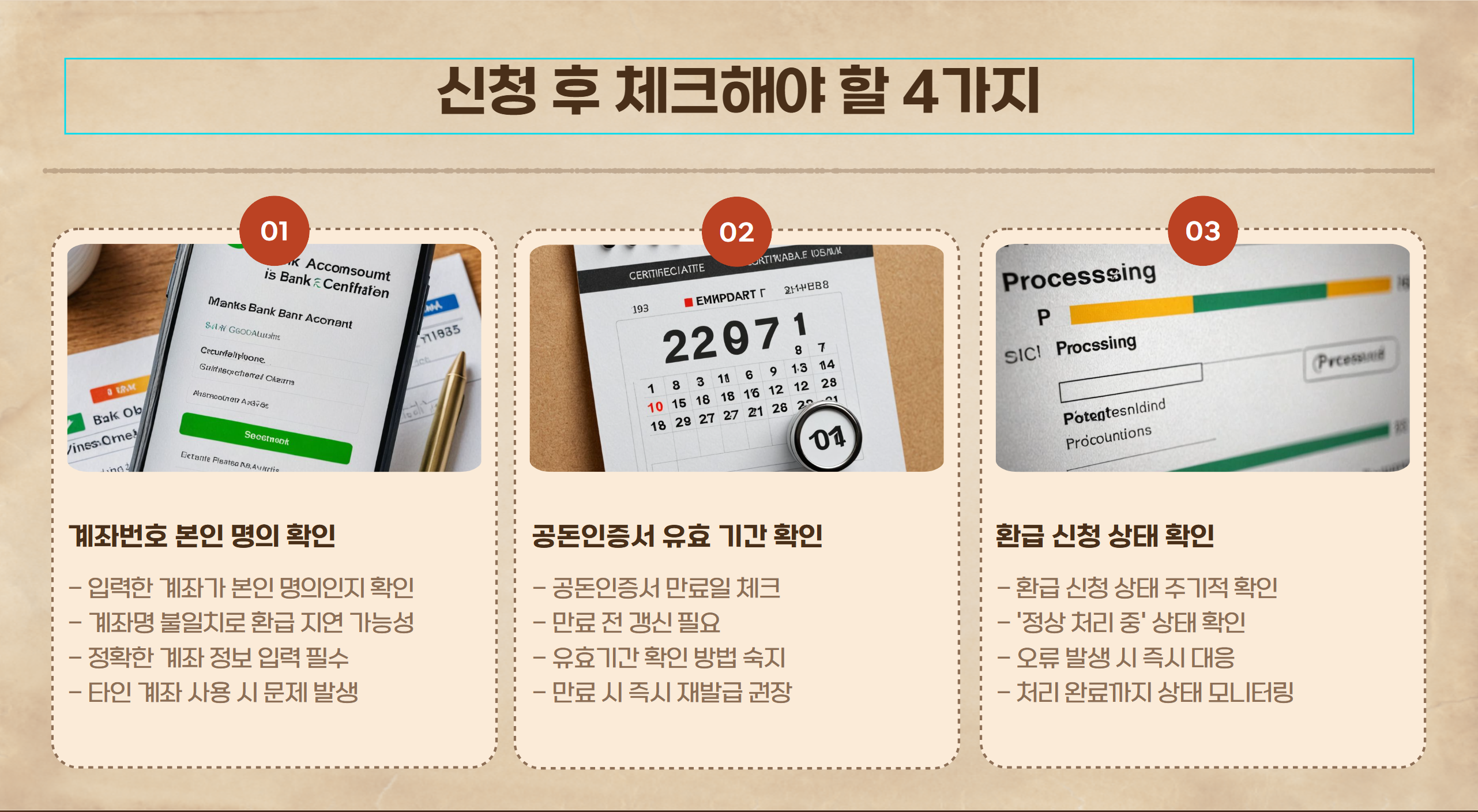 신청후 과정
