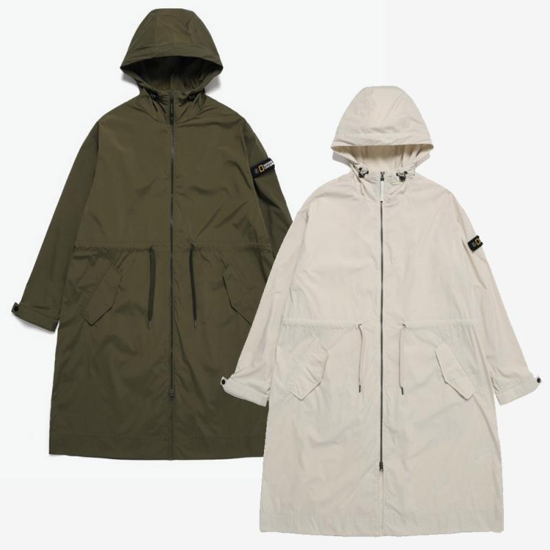 내셔널지오그래픽 여성 마르쉬 롱 사파리 점퍼 N221WJP020