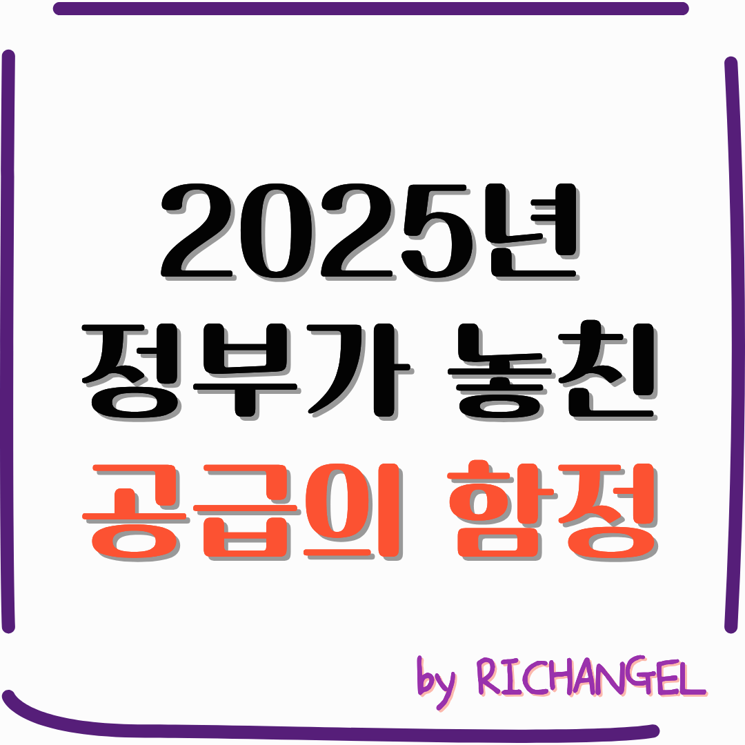 2025년 정부가 놓친 공급의 함정