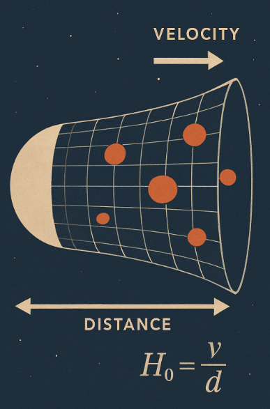 우주 팽창 속도와 허블 상수