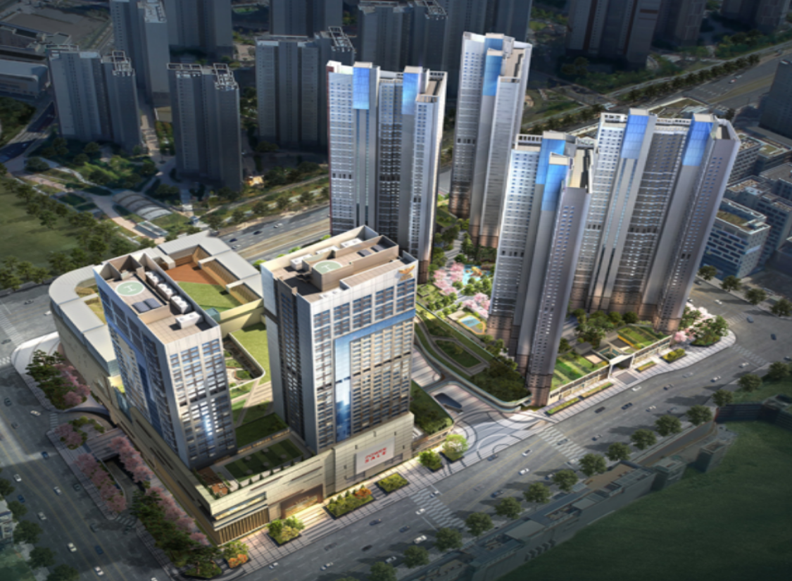 동탄 롯데캐슬 조감도