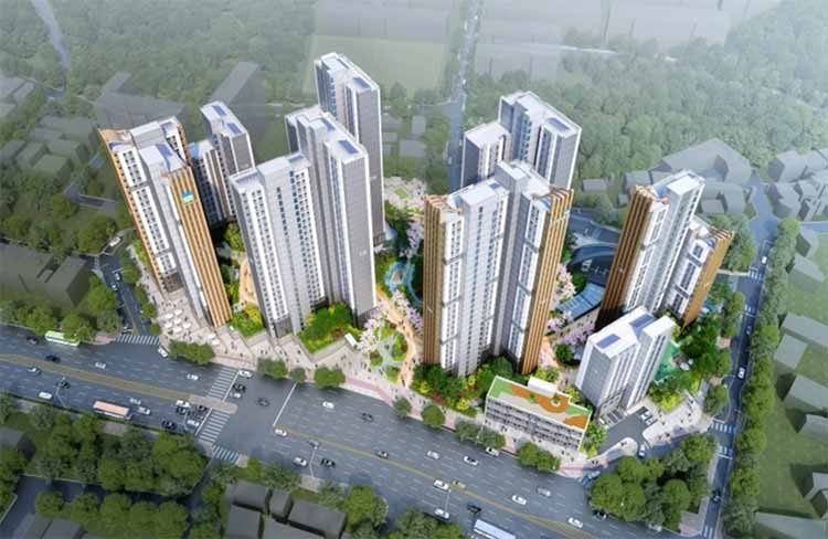 송도영남아파트 조감도