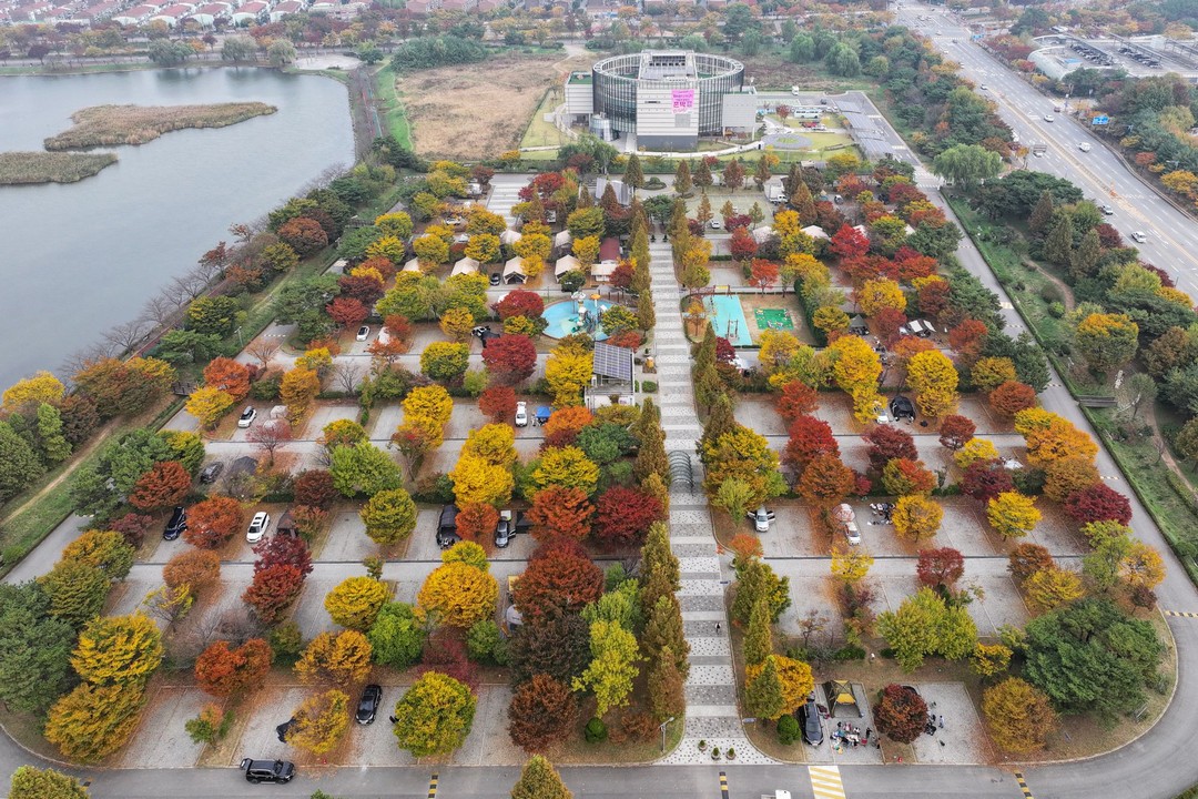안산 화랑오토캠핑장 전경