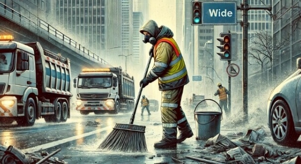 환경미화원 연봉은 기본급으로 연 1천만원 정도