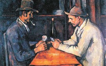 폴 세잔 <카드놀이 하는 사람들>