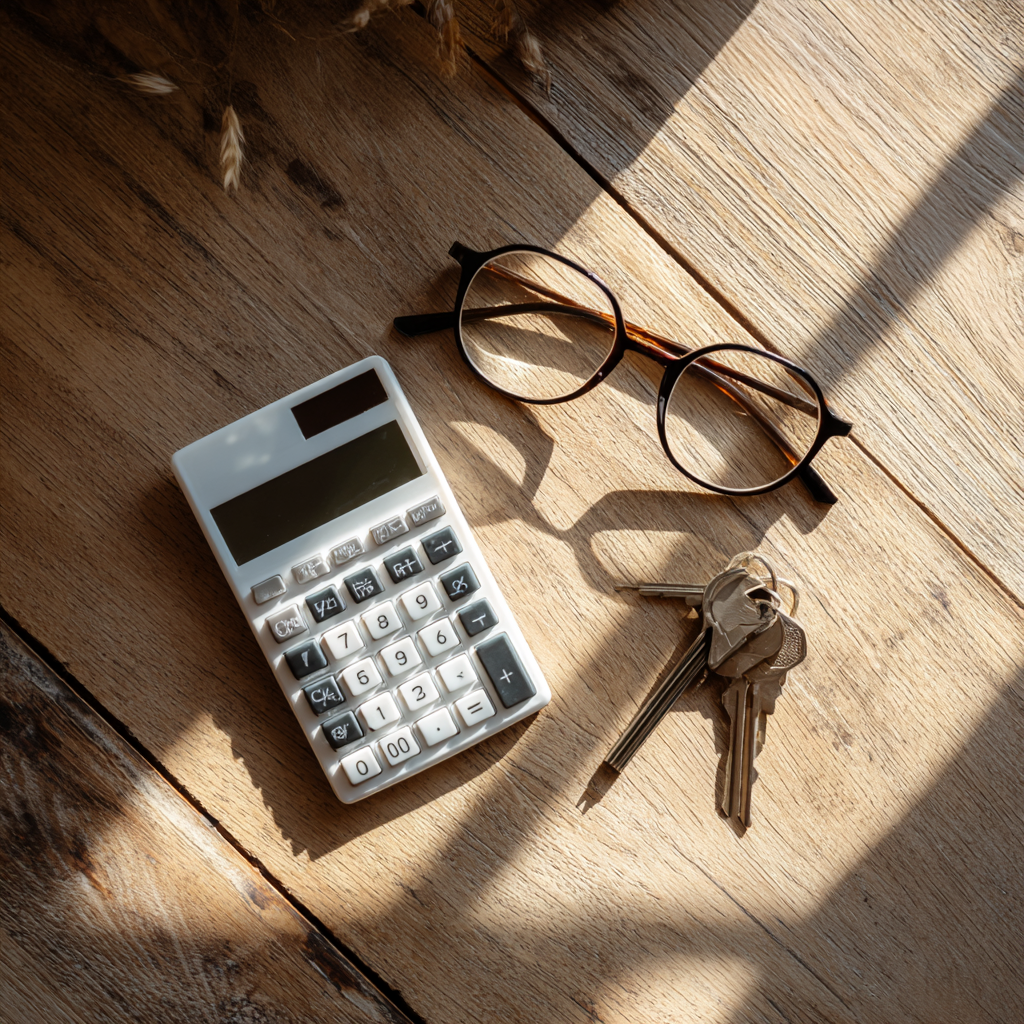 안경, 열쇠 등 소품 이미지