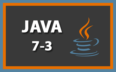 JAVA 7-3