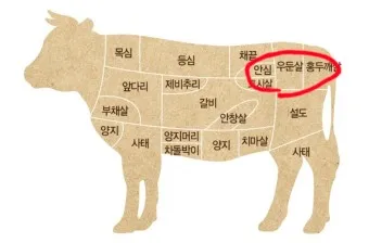 맛있는 국내산 소고기 부위 명칭 특징 조리방식_18