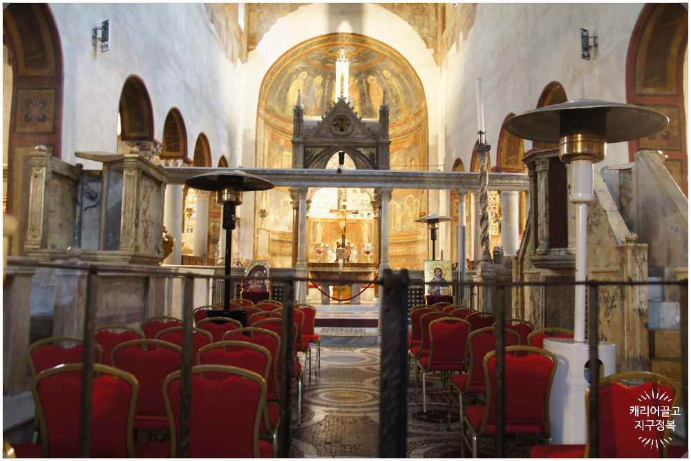 로마 진실의 입과 발렌타인 성당