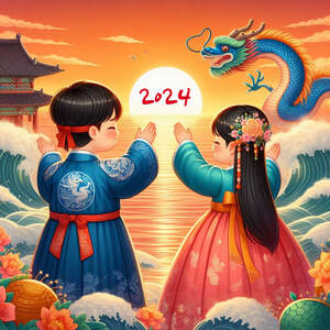 2024 설날 이미지
