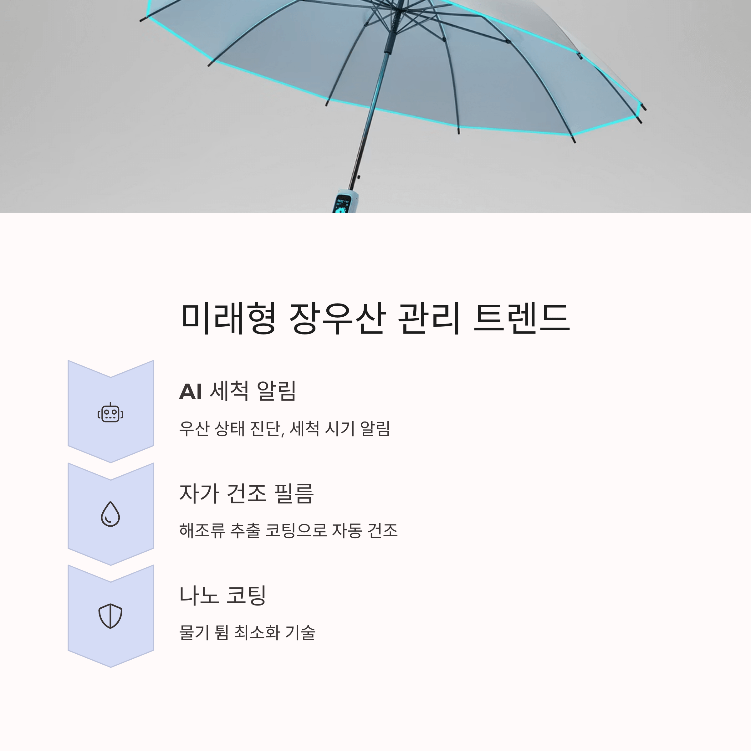장우산 보관 고민 해결 꿀템