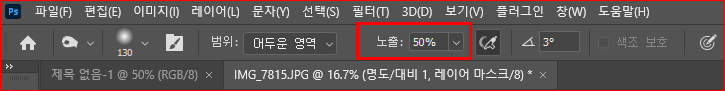 노출옵션
