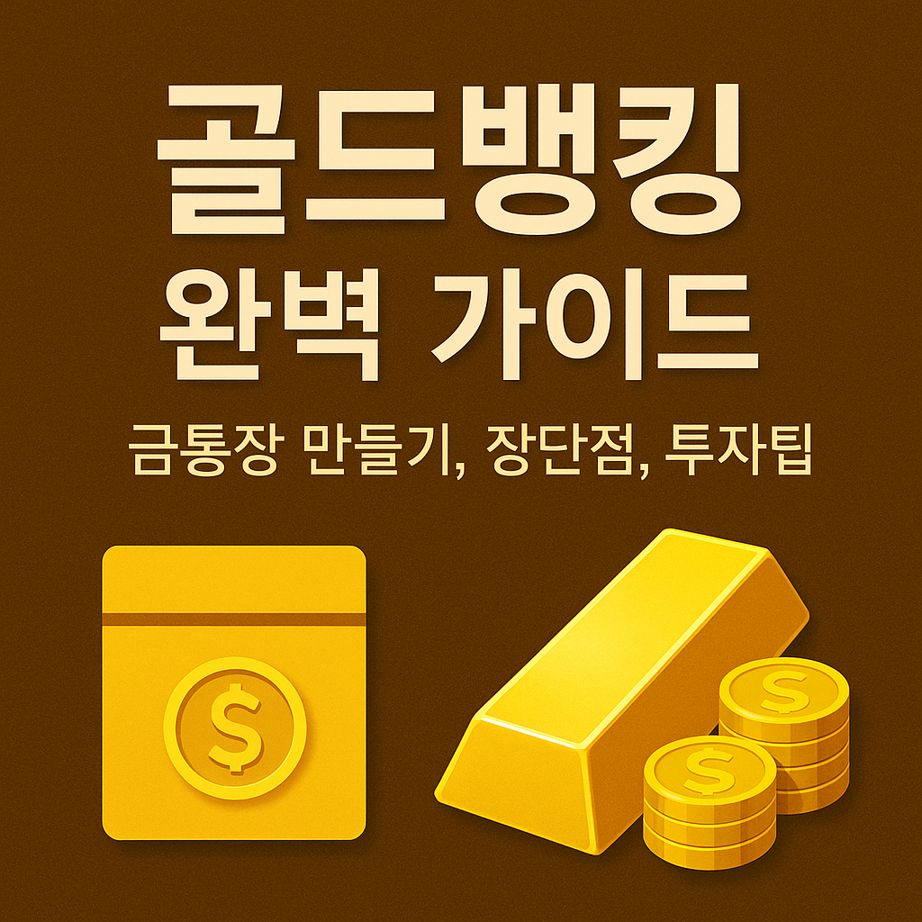 골드뱅킹 완벽 가이드