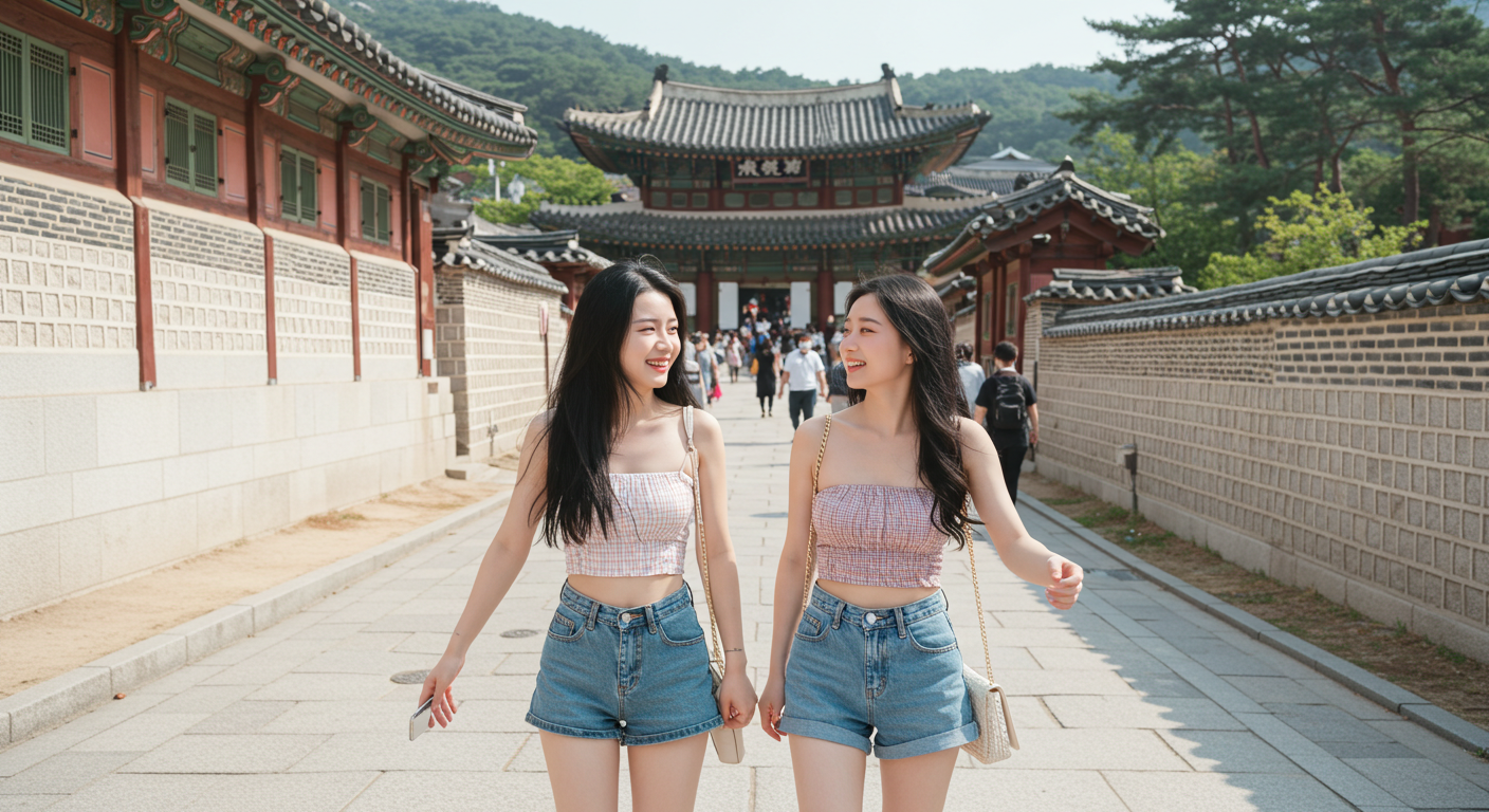 한국 여행온 중국인들