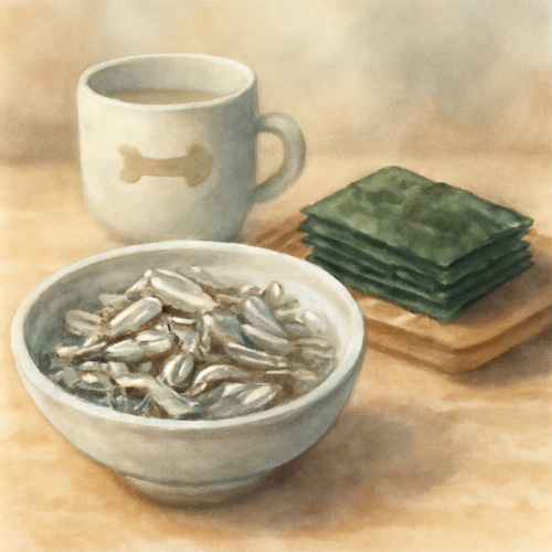 멸치-김-궁합