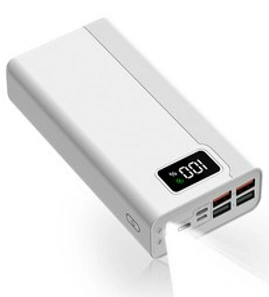 THOUSTA QC3.0 PD 22.5W 고속충전 대용량 보조배터리 30000mAh&#44; 화이트&#44; T823