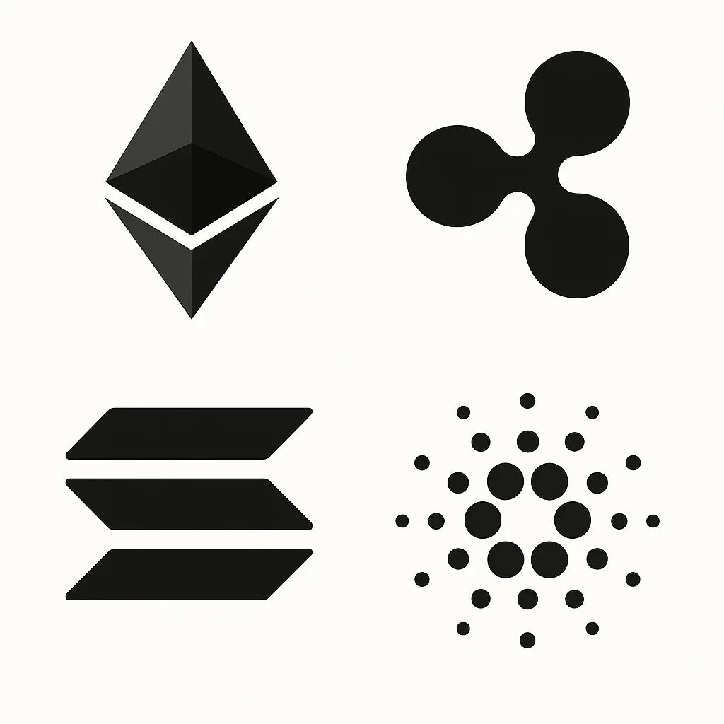 이더리움,리플,솔라나,카르다노,폴카닷